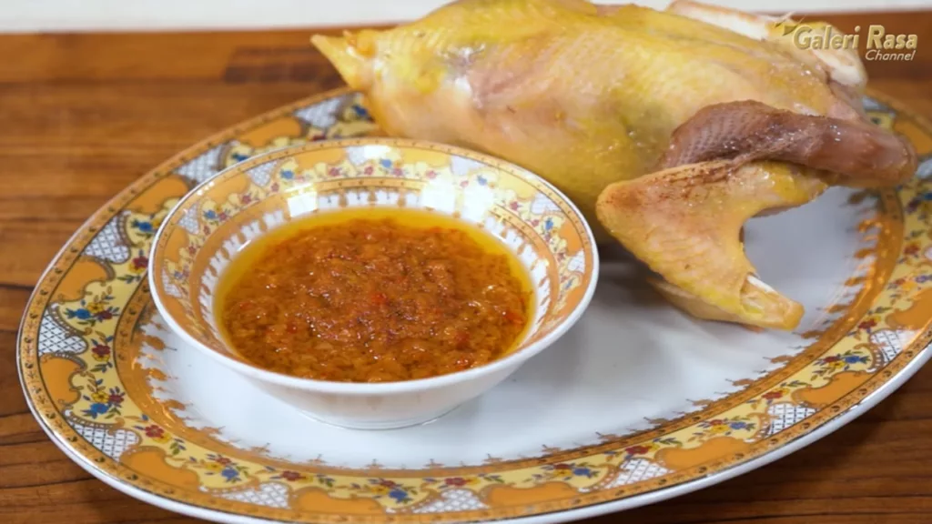 Cara Membuat Ayam Rebus Sambal Kencur Lezat